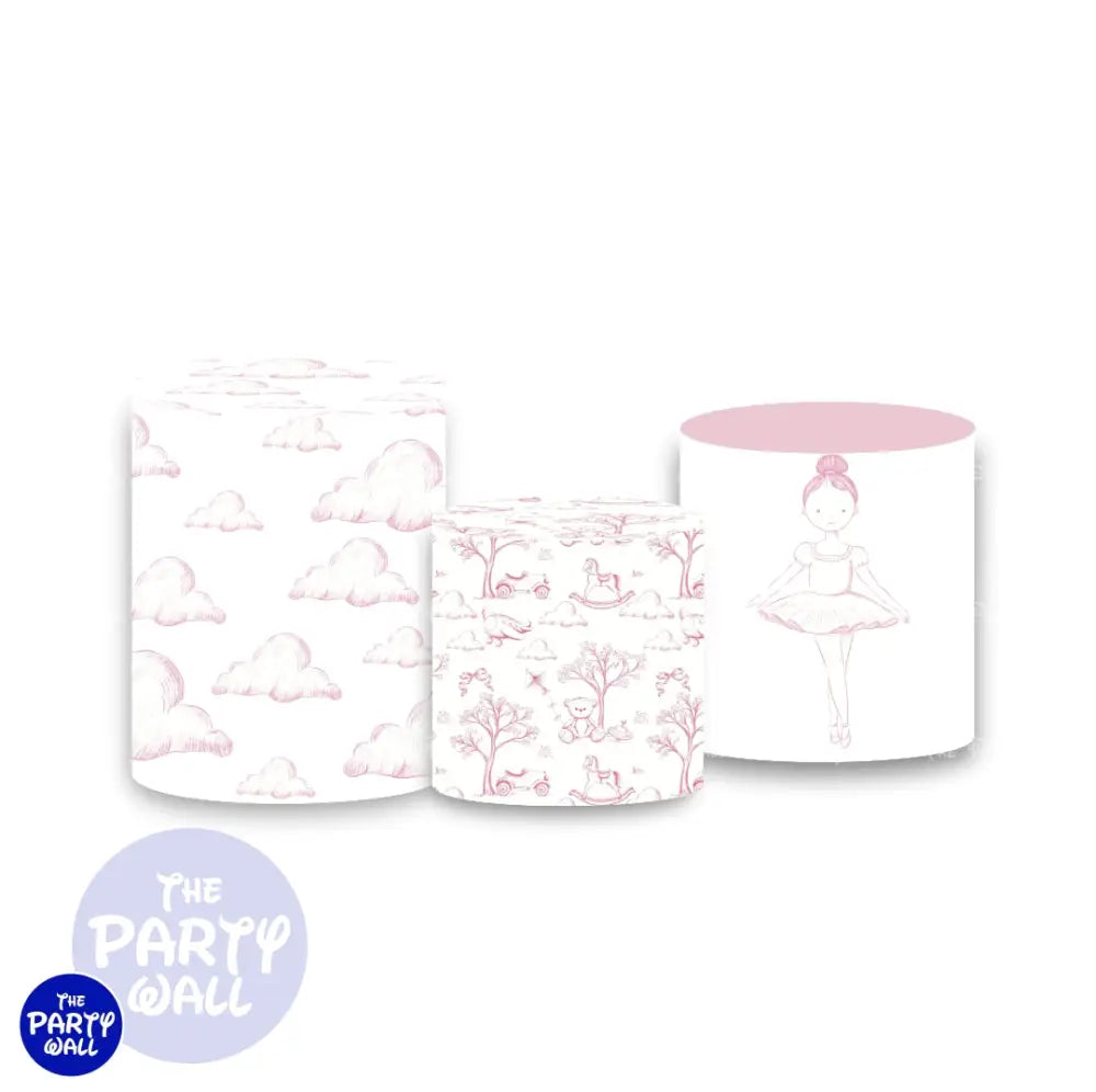 Toile de Jouy - Fundas para cilindros Cilindros