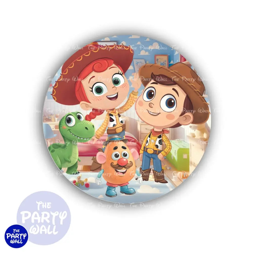 Toy Story Funda para mampara circular Circular
