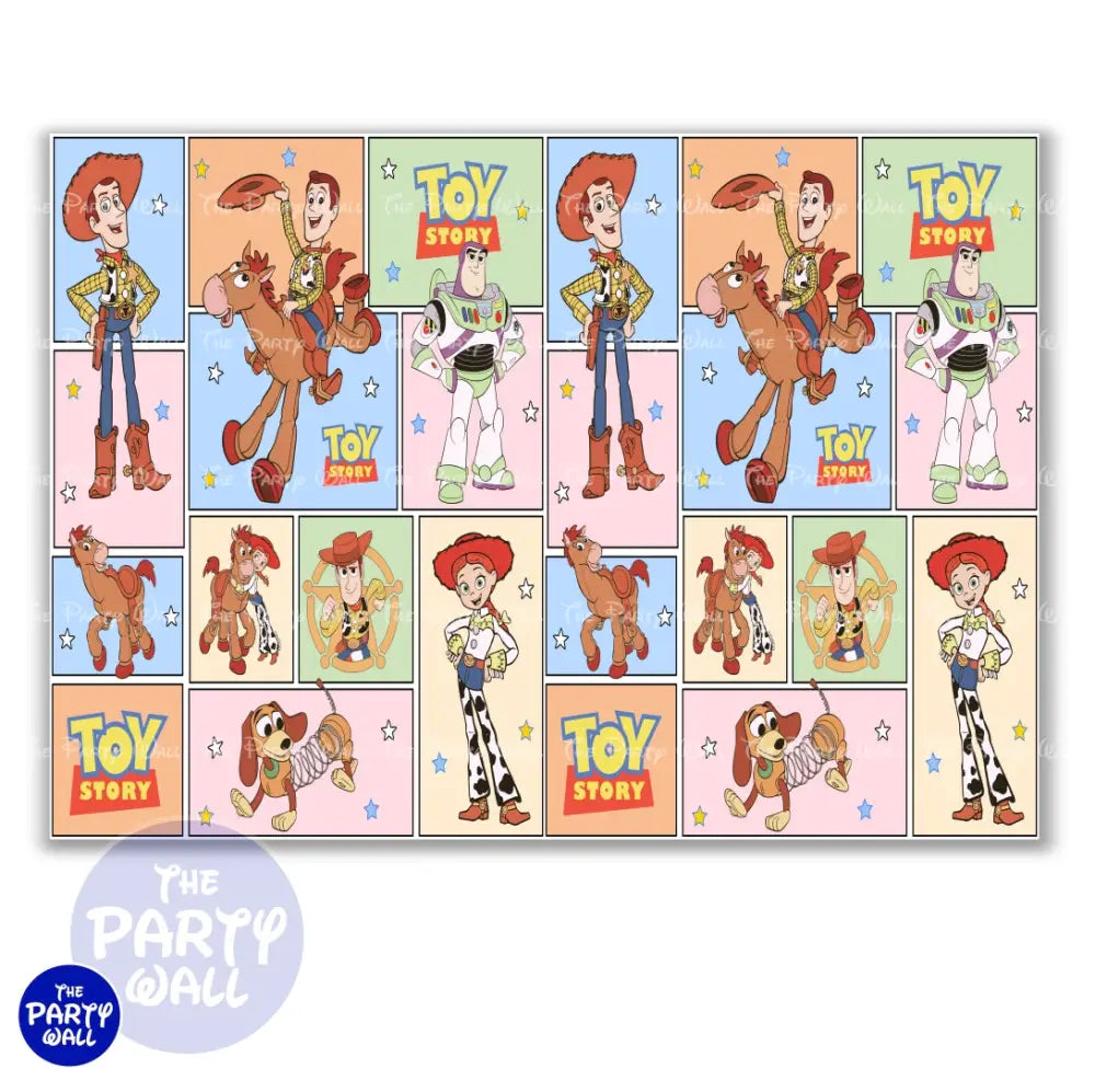 Toy Story - Funda para mampara cuadrada o rectangular - Cuadrado o Rectangular