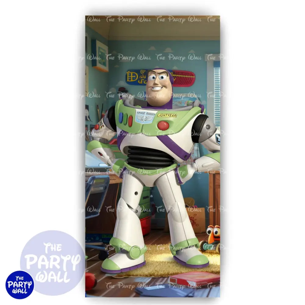 Toy Story - Funda para mampara de punta redonda o rectangular Mampara de punta redonda
