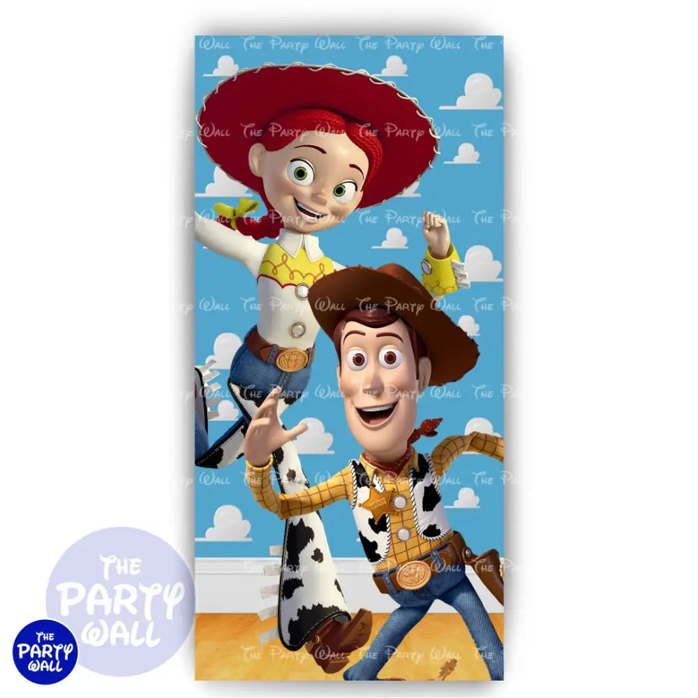 Toy Story - Funda para mampara de punta redonda o rectangular Mampara de punta redonda