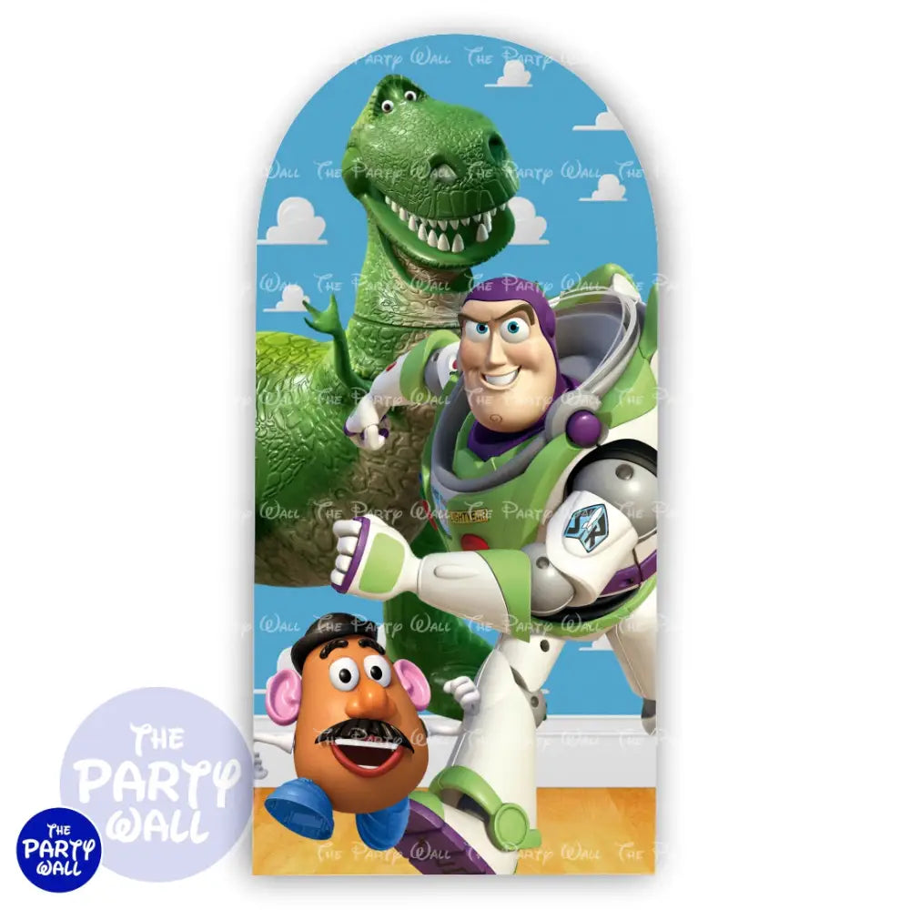 Toy Story - Funda para mampara de punta redonda o rectangular Mampara de punta redonda