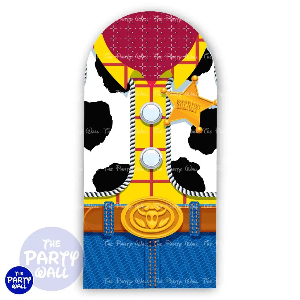 Toy Story - Funda para mampara de punta redonda o rectangular Mampara de punta redonda