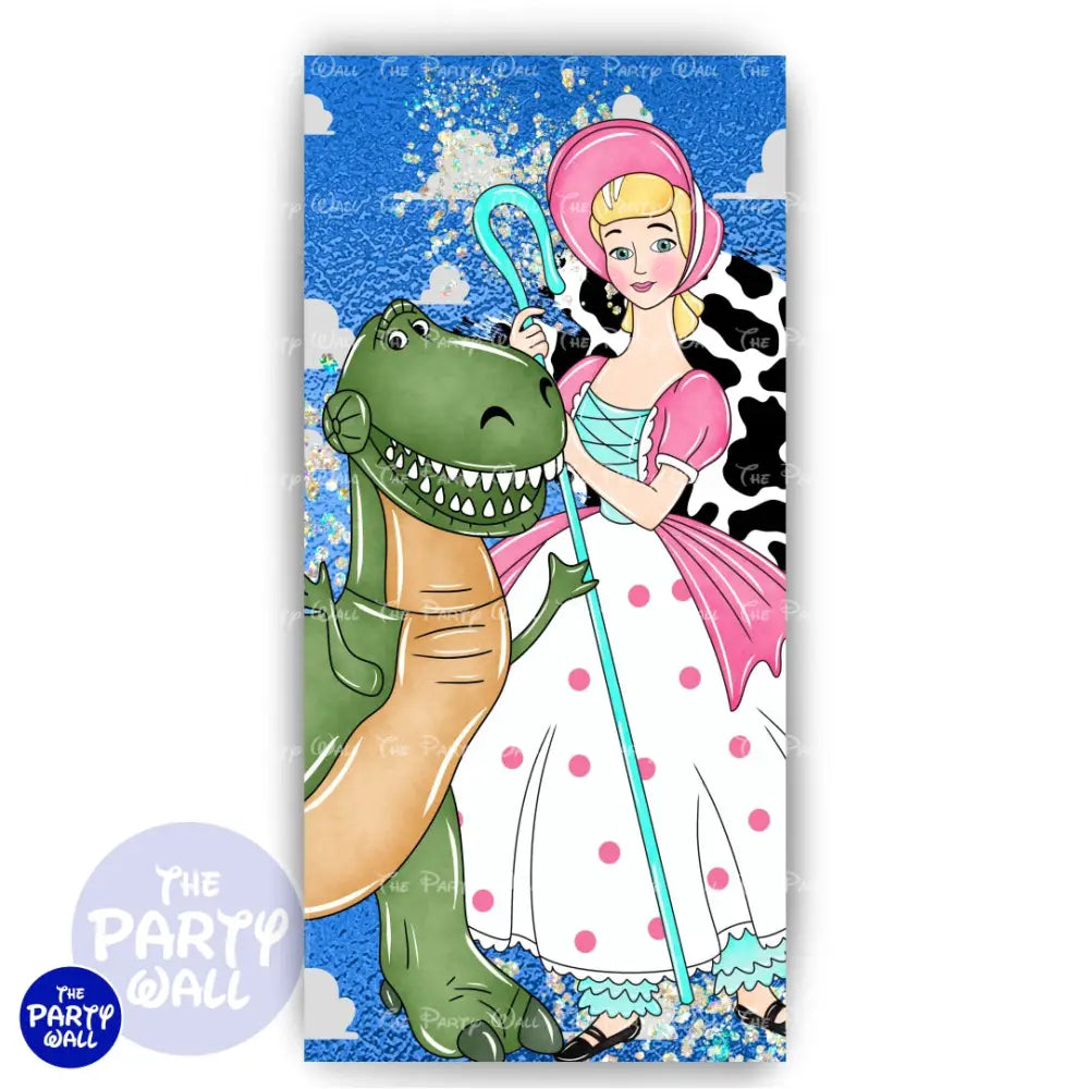 Toy Story - Funda para mampara de punta redonda o rectangular Mampara de punta redonda