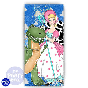 Toy Story - Funda para mampara de punta redonda o rectangular Mampara de punta redonda