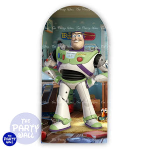 Toy Story - Funda para mampara de punta redonda o rectangular Mampara de punta redonda