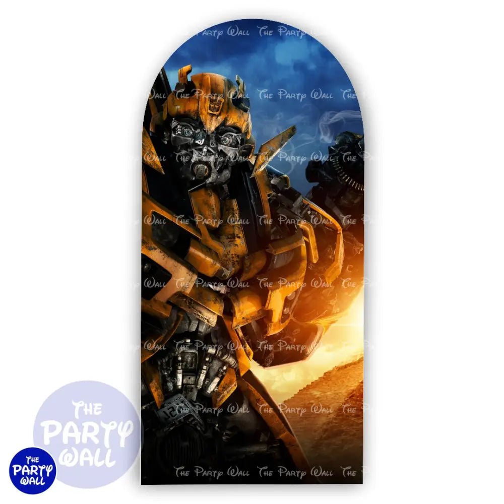 Transformers - Funda para mampara de punta redonda o rectangular Mampara de punta redonda