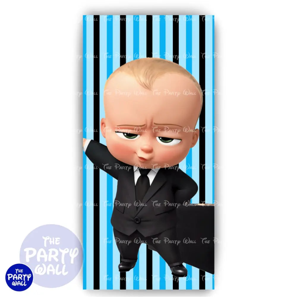 Un Jefe en Pañales/Baby Boss - Funda para mampara de punta redonda o rectangular Mampara de punta redonda