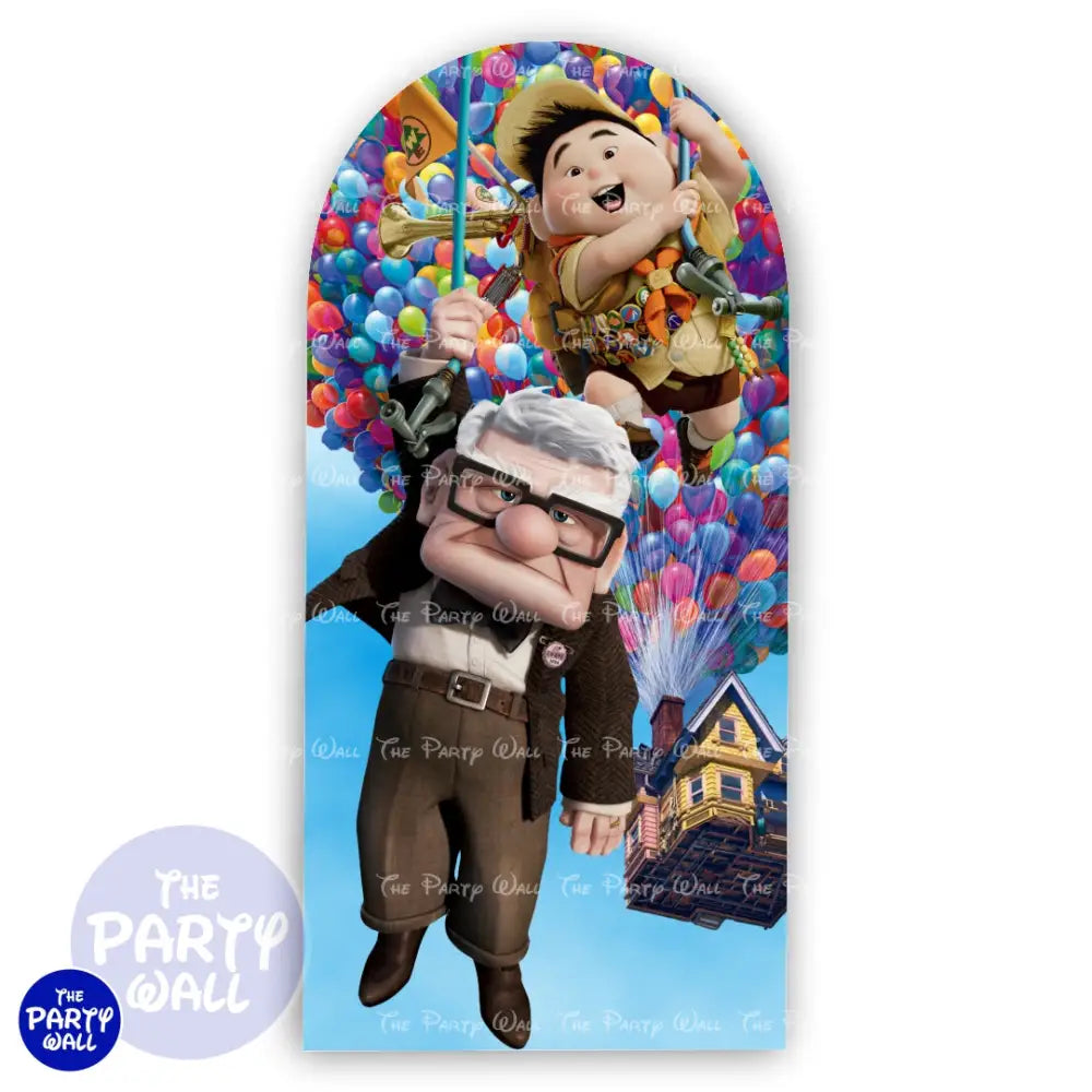 UP Una Aventura de Altura - Funda para mampara de punta redonda o rectangular Mampara de punta redonda