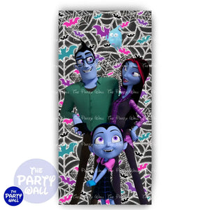 Vampirina - Funda para mampara de punta redonda o rectangular Mampara de punta redonda