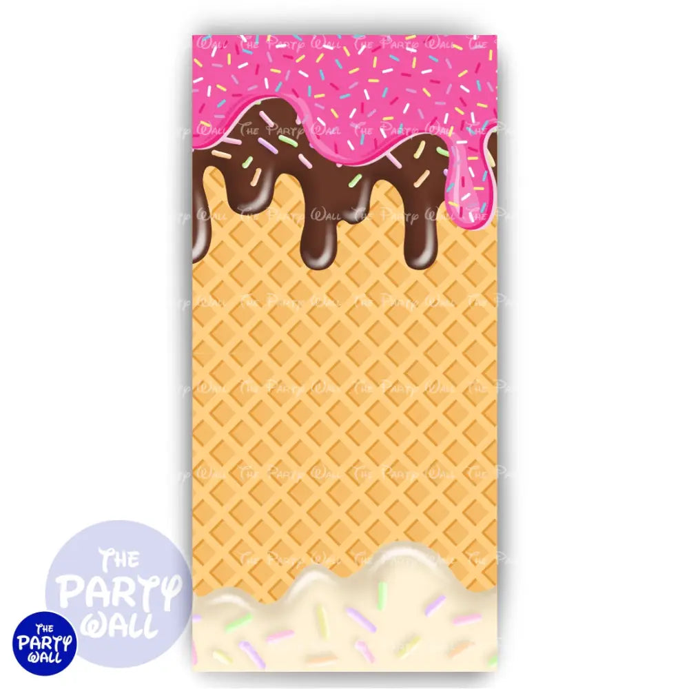 Vanellope - Funda para mampara de punta redonda o rectangular Mampara de punta redonda