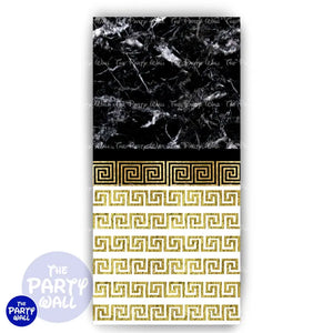 Versace - Funda para mampara de punta redonda o rectangular Mampara de punta redonda