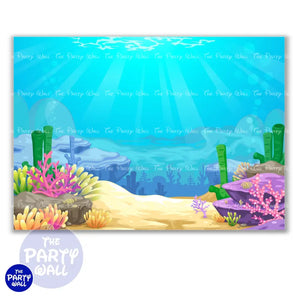 Vida Marina Cute - Funda para mampara cuadrada o rectangular Cuadrado o Rectangular