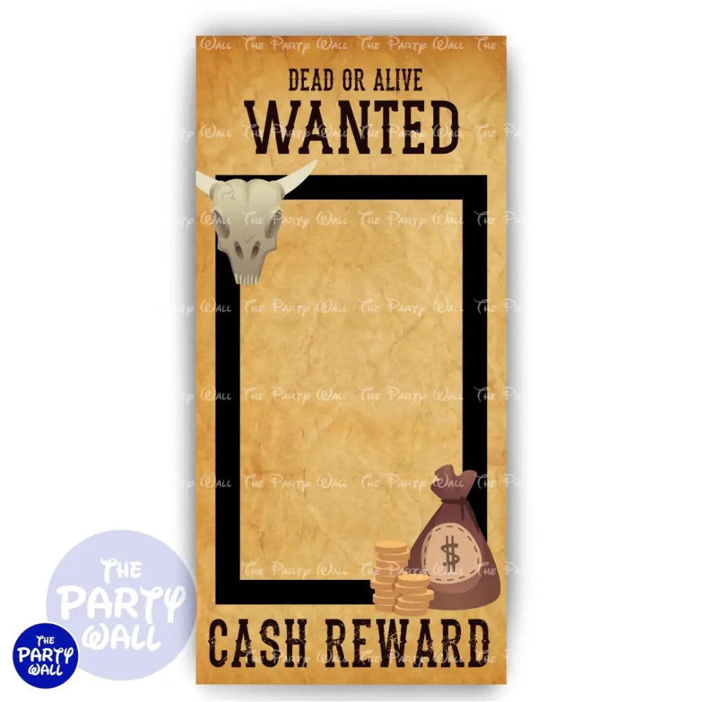 Viejo Oeste - Funda para mampara de punta redonda o rectangular Mampara de punta redonda