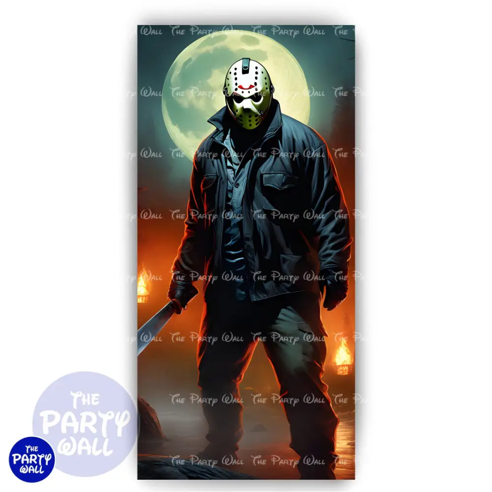 Viernes 13 - Funda para mampara de punta redonda o rectangular Mampara de punta redonda