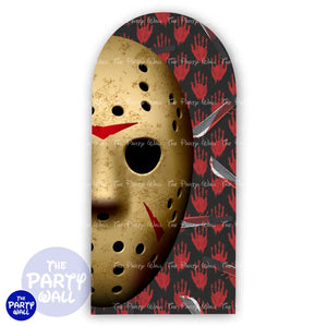 Viernes 13 - Funda para mampara de punta redonda o rectangular Mampara de punta redonda