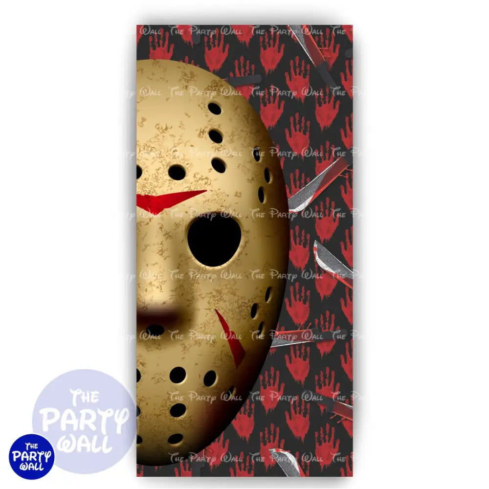 Viernes 13 - Funda para mampara de punta redonda o rectangular Mampara de punta redonda