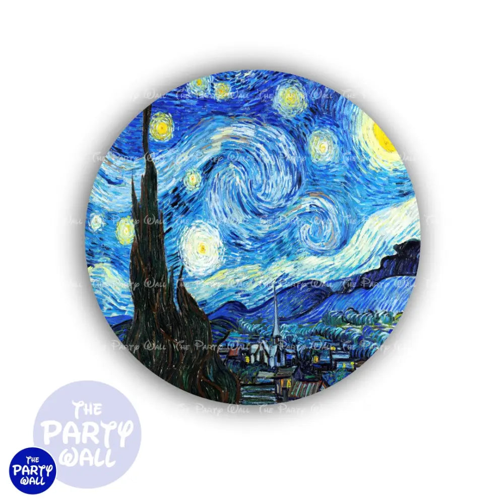 Vincent Vang Gogh - Funda para mampara circular Circular