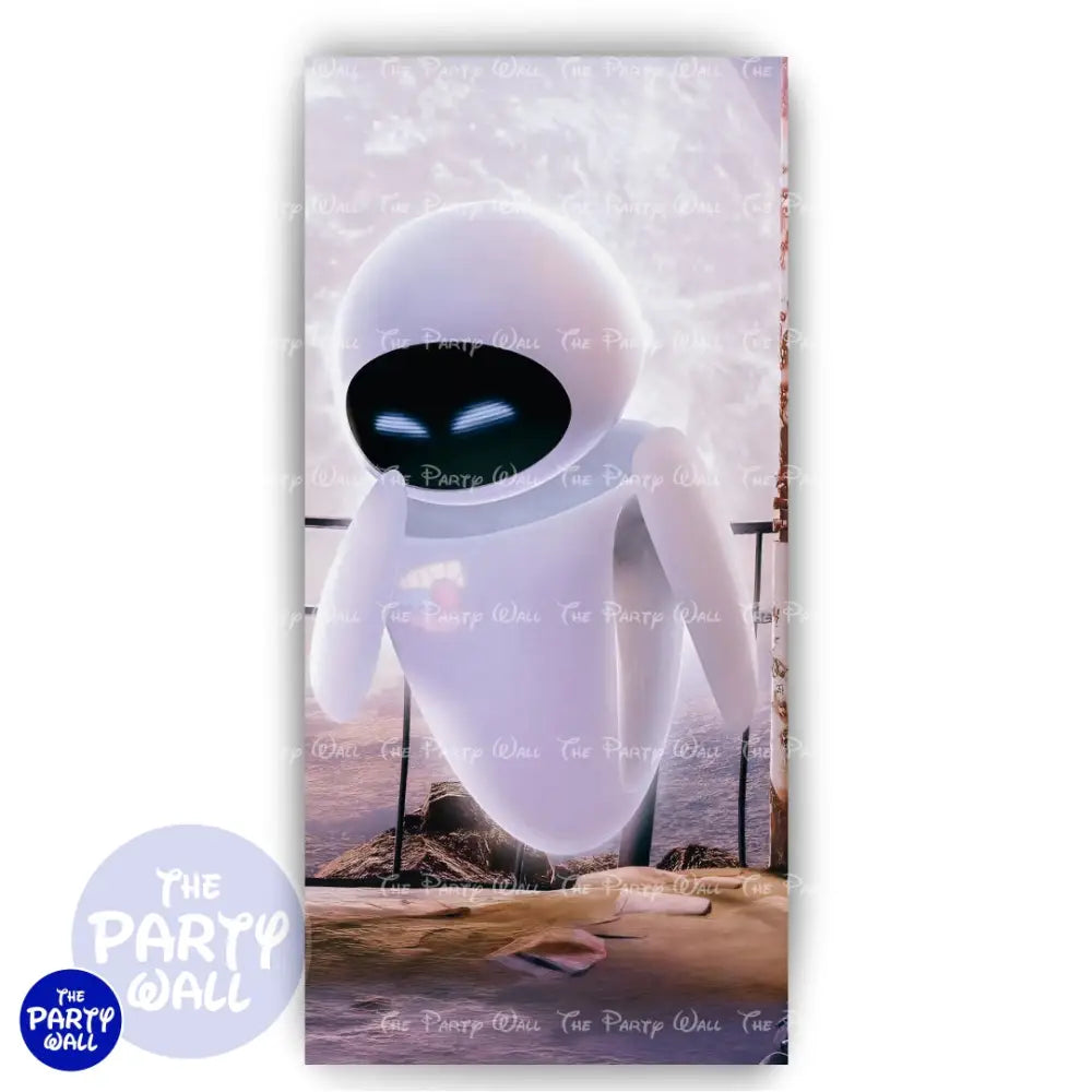 WallE y Eva - Funda para mampara de punta redonda o rectangular Mampara de punta redonda