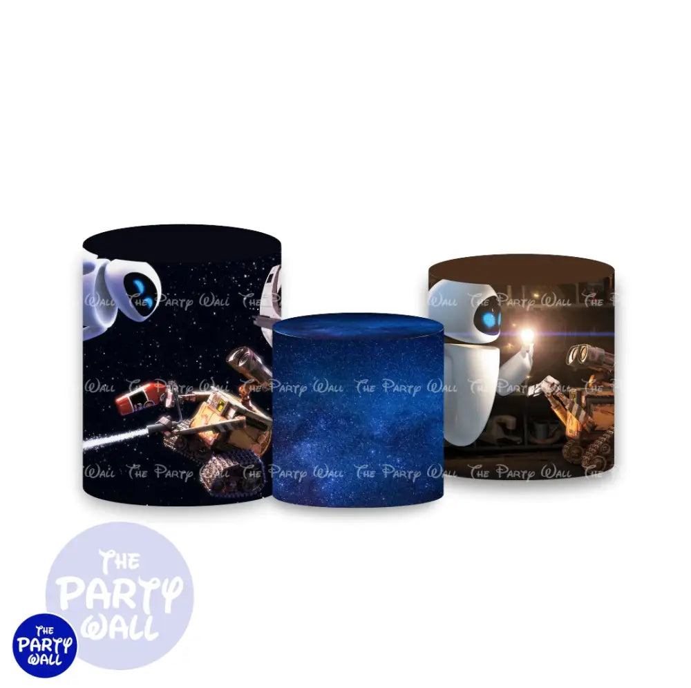 WallE y Eva - Fundas para cilindros Cilindros